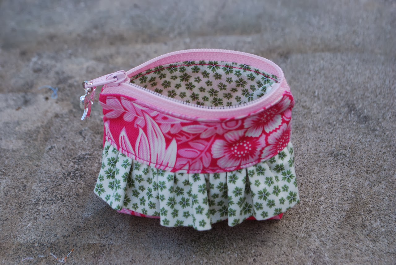 Roonie Ranching: Emergency Snickers Ruffle Zipper Pouch