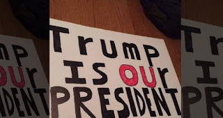 University Says Pro-Trump Poster Is Offensive 