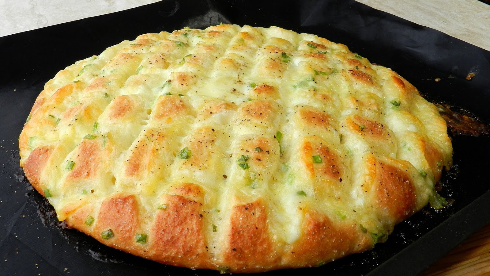 Garlic Mozzarella Bread Delicious!