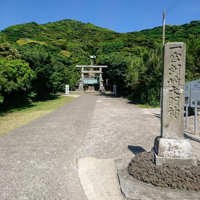 房総フラワーライン　洲崎神社