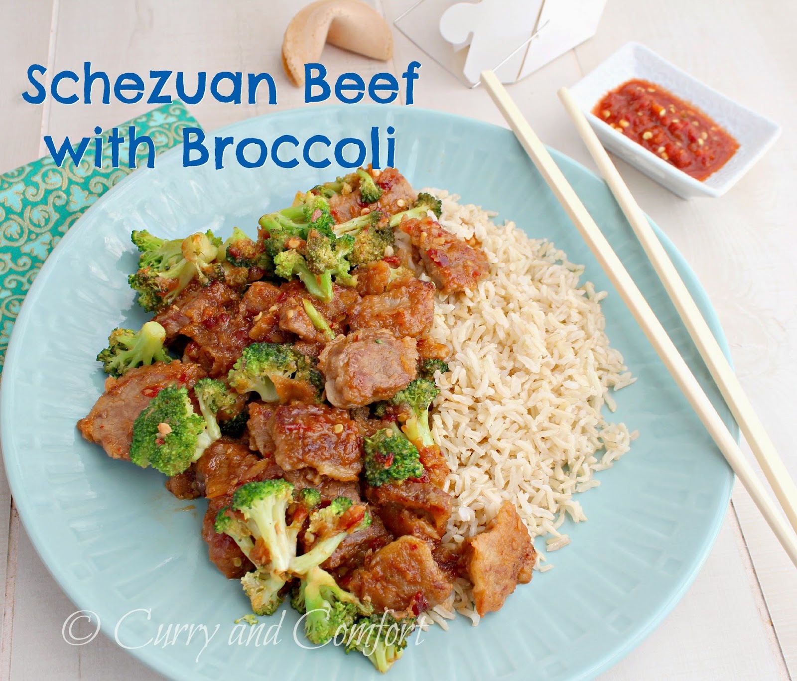 Kitchen Simmer: Schezuan Beef with Broccoli