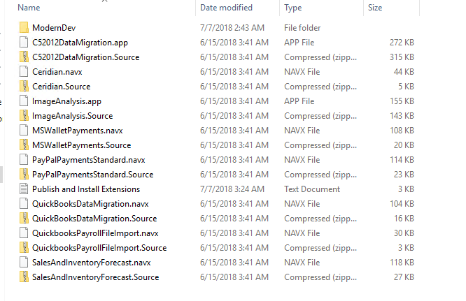 Extensions Folder Path