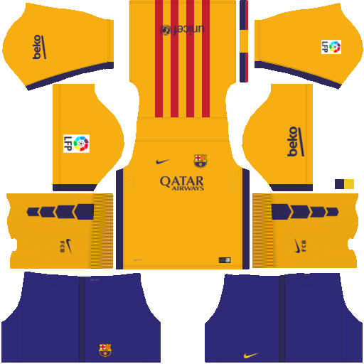 Uniformes Dream League Soccer FC BARCELONA