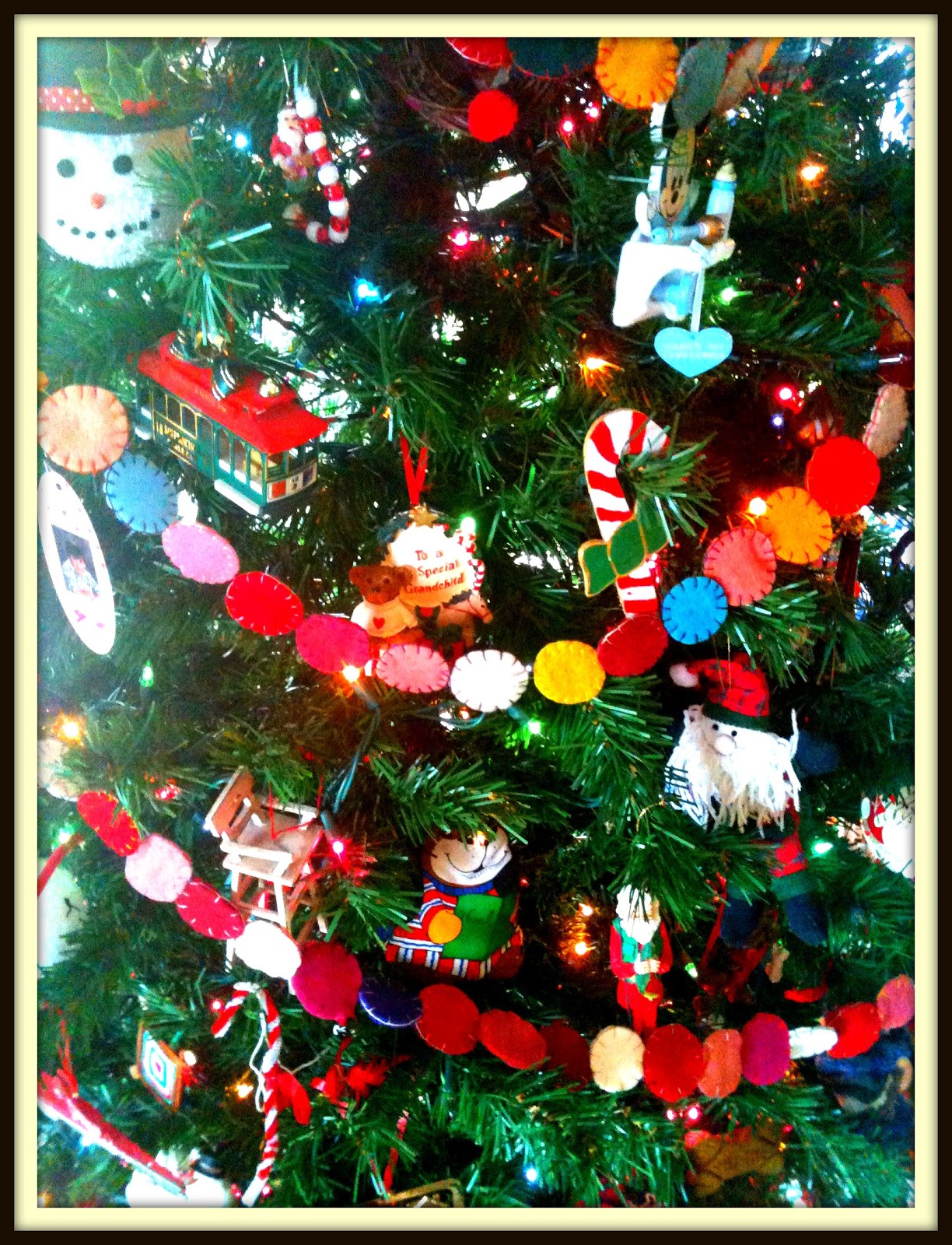 Duke Says Sew What: Christmas Tree Garland
