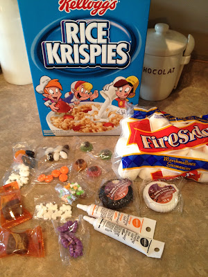 Addicted to Recipes: Rice Krispies Halloween Treats!