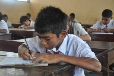Namanya sekarang ujian Sekolah, berlaku untuk jenjang SD dan sederajat.