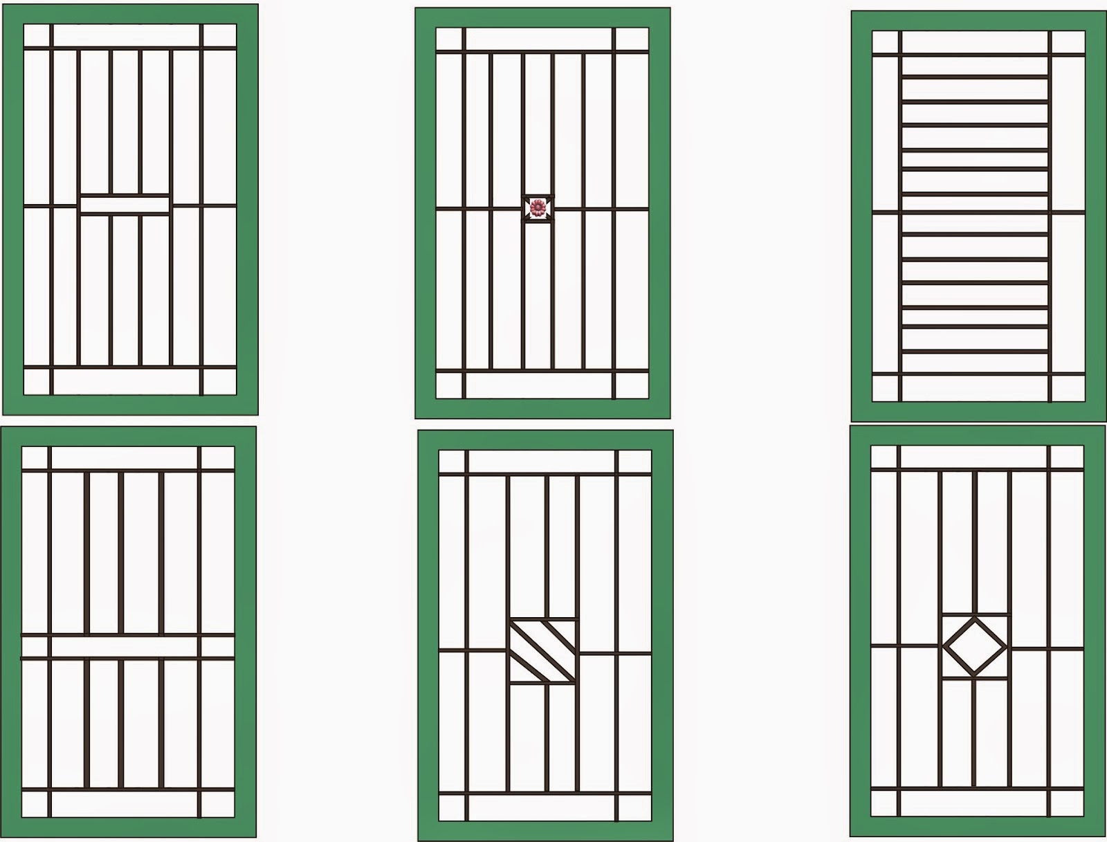 Cara Membuat Desain Tralis Jendela Terbaru - BENGKEL LAS Muaza KEDIRI