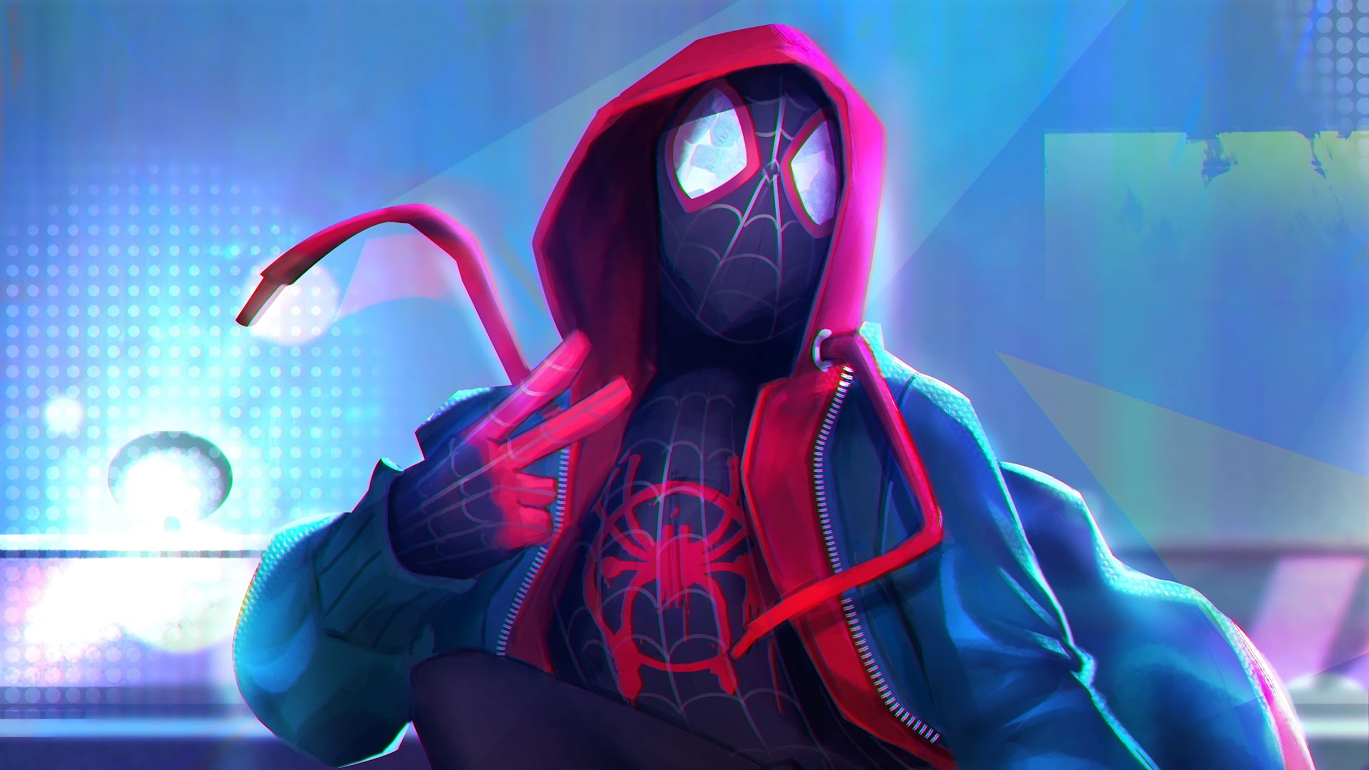 Miles Morales, SpiderMan Into the SpiderVerse, 4K Miles Morales, SpiderMan Into the SpiderVerse, 4K