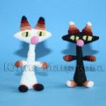 patron gratis gato amigurumi | free pattern amigurumi cat