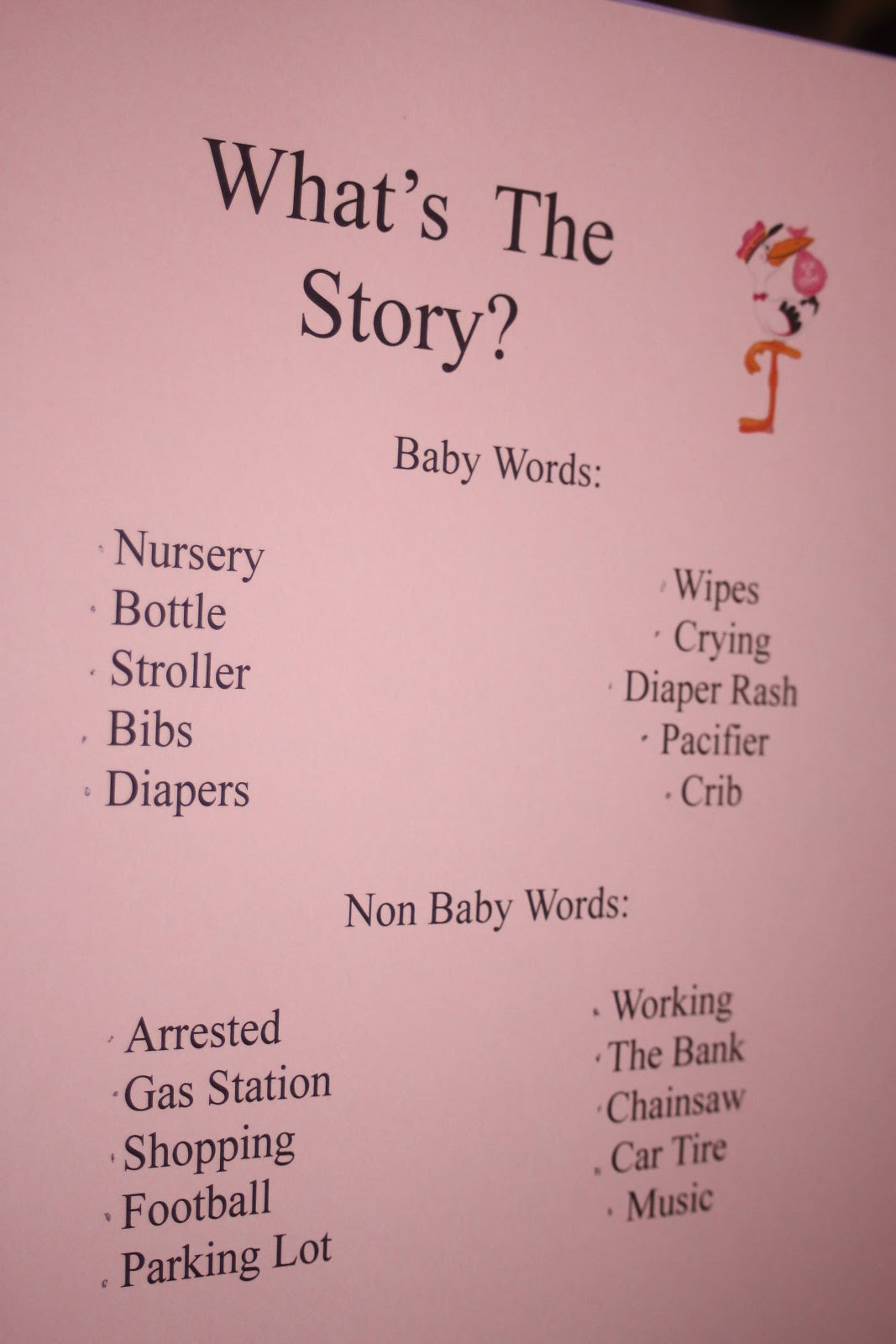 Photo for funny baby related words