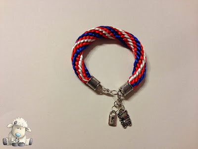 Pulseras kumihimo diseño