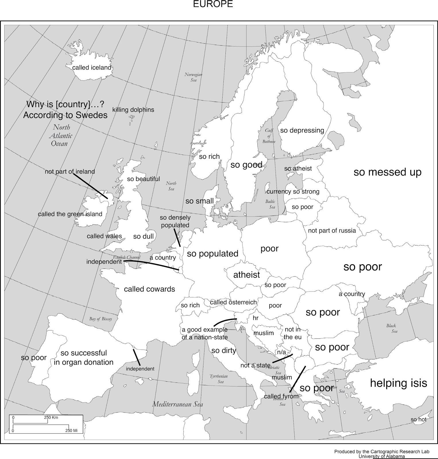 Google.se Autocomplete for Sweden: "Why is country...?"