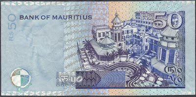 Mauritius 50 Rupees 2003 P# 50c