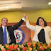 Danilo y Margarita, presidente y vicepresidenta