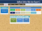 Aplikasi Daftar Nilai Dan Raport Versi 3
