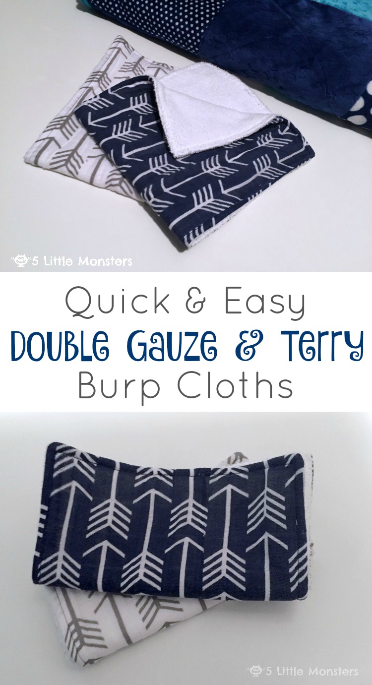 terry cloth burp cloths