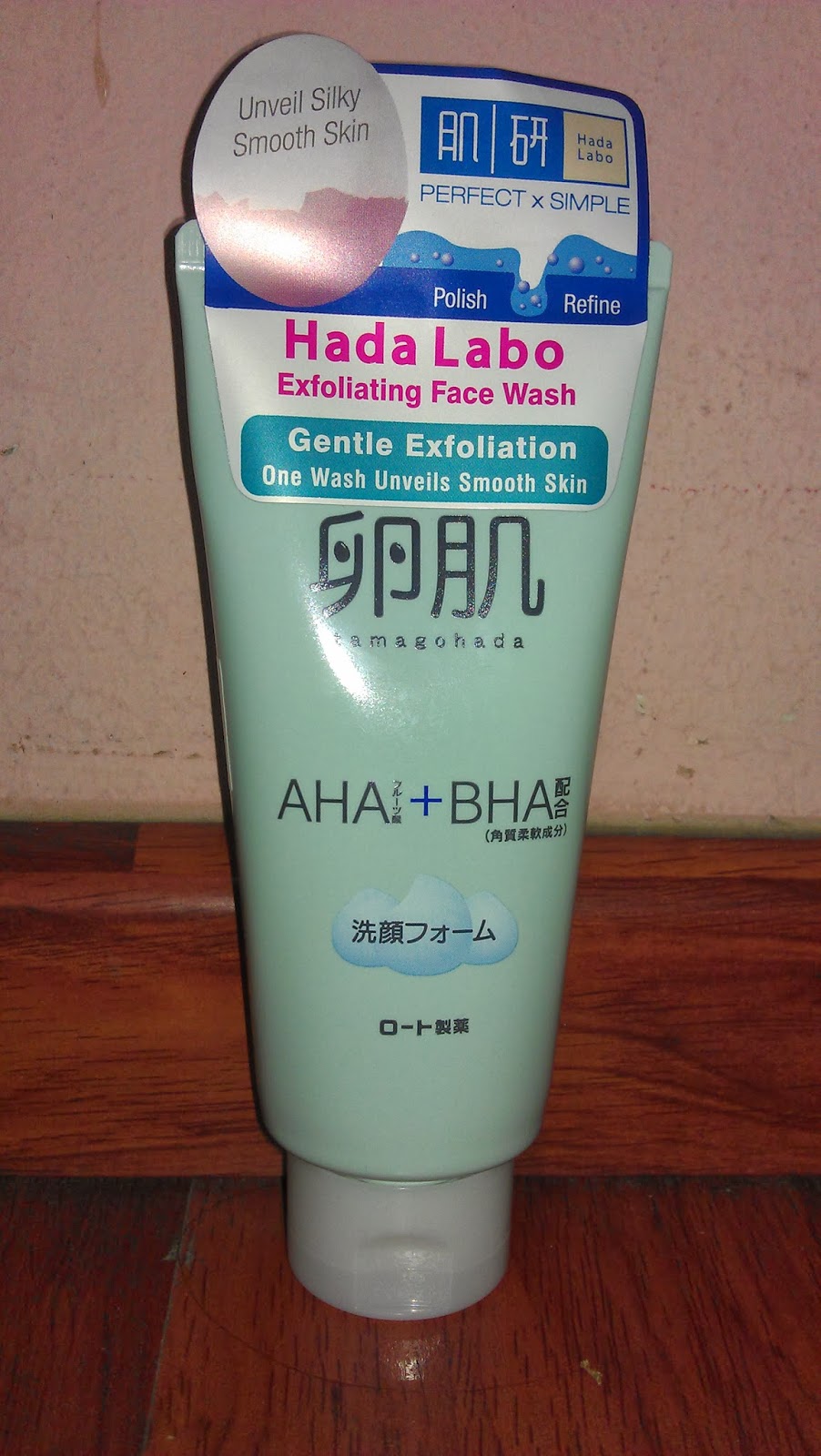 Facial products for the Singapore Girl: Exfoliating Face Wash AHA + BHA ...