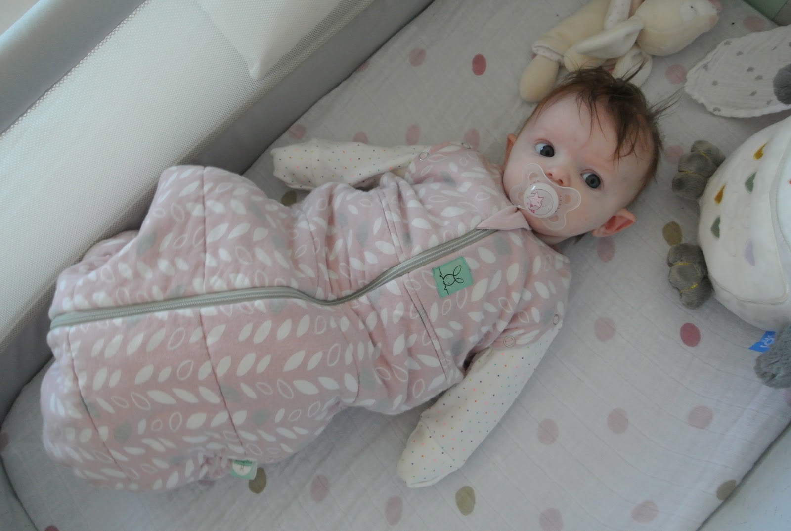 REVIEW ERGOPOUCH COCOON SWADDLE AND SLEEP BAG PRETTY YOUNG THING