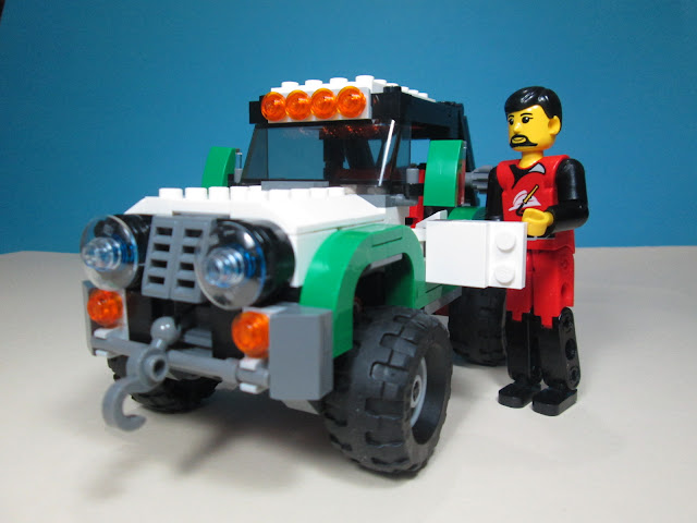 MOD do set LEGO 31037 Adventure Vehicles com maxifig Technics