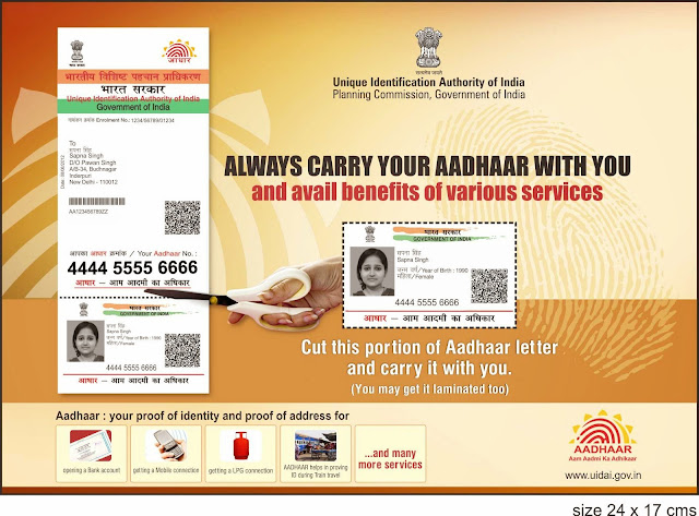 AADHAR Card online registration
