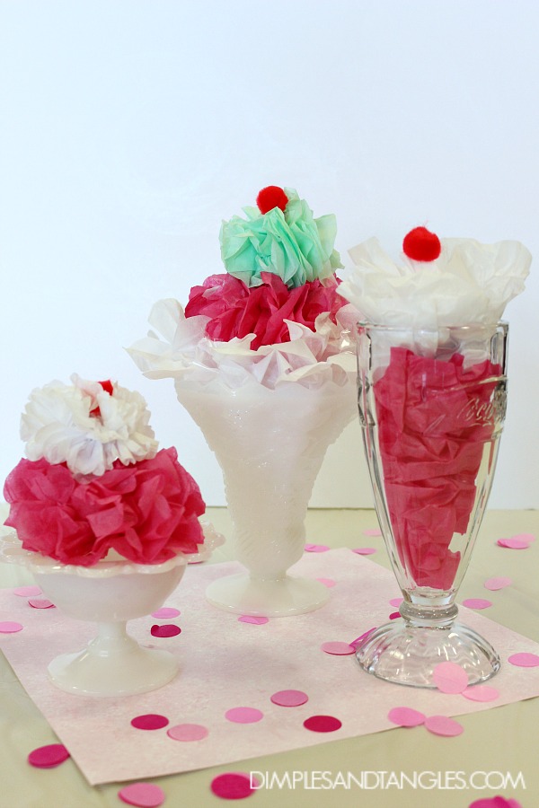 banquet table centerpieces, ice cream party decorations