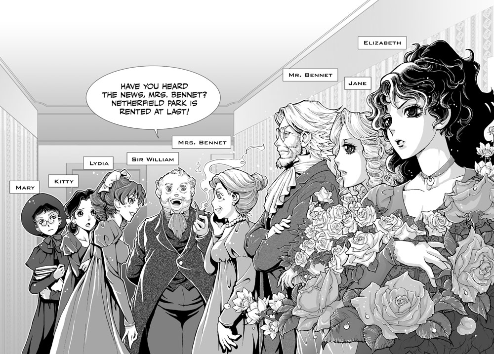 vvb32 reads: Pride and Prejudice by Jane Austen (manga)