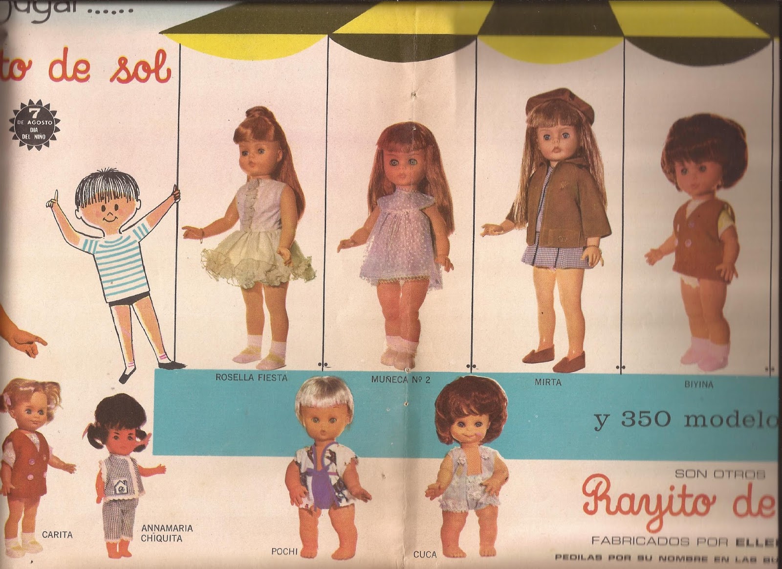 muñecas antiguas rayito de sol