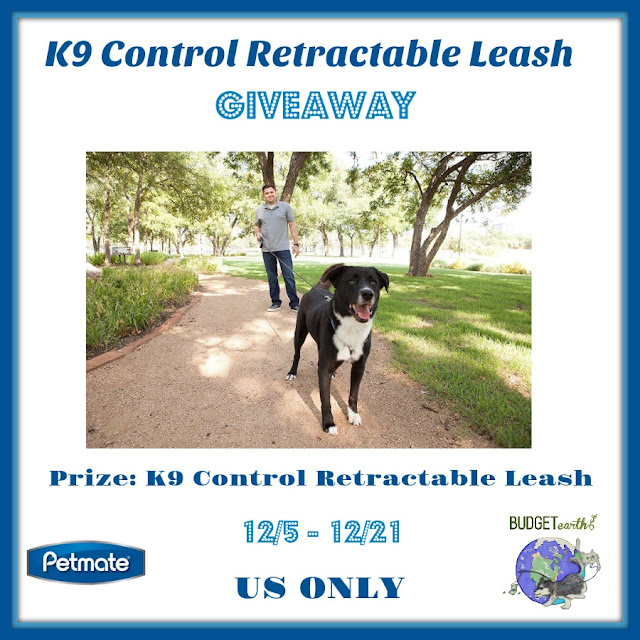 K9 Control Retractable Leash Giveaway Wrapped Up N U