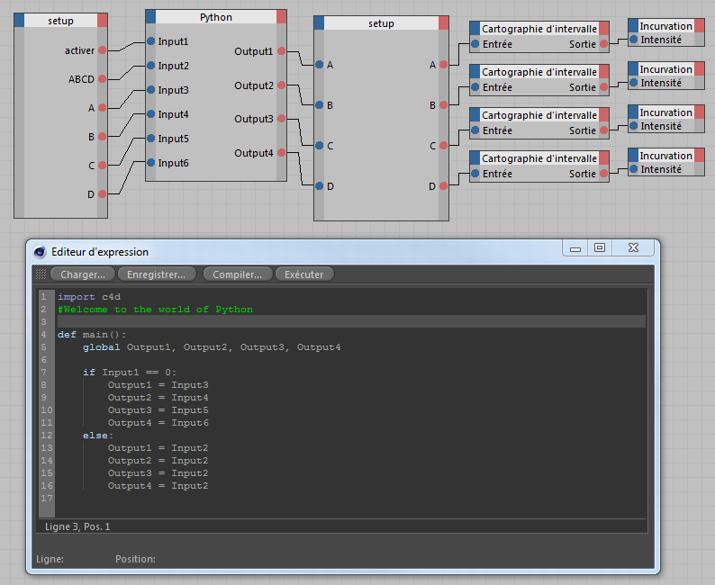 C4D Débutant: Données Utilisateur, xpresso et python
