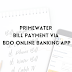 Primewater Bill Payment via BDO Online Banking App