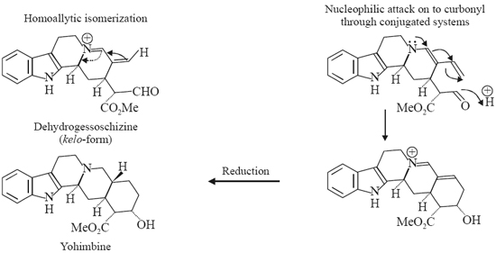 Biosynthesis of Yohimbine, Reserpine, Rescinnamine, Vinblastine, Vincristine and Strychnine Dehydogeissoschizine