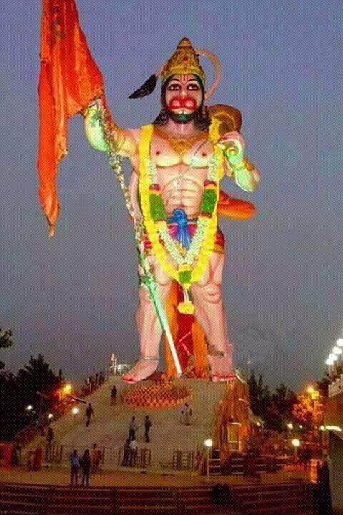 TELUGU WEB WORLD THE BIGGEST HANUMAN STATUE IN INDIA telugu-web-world-the-biggest-hanuman-statue-in-india