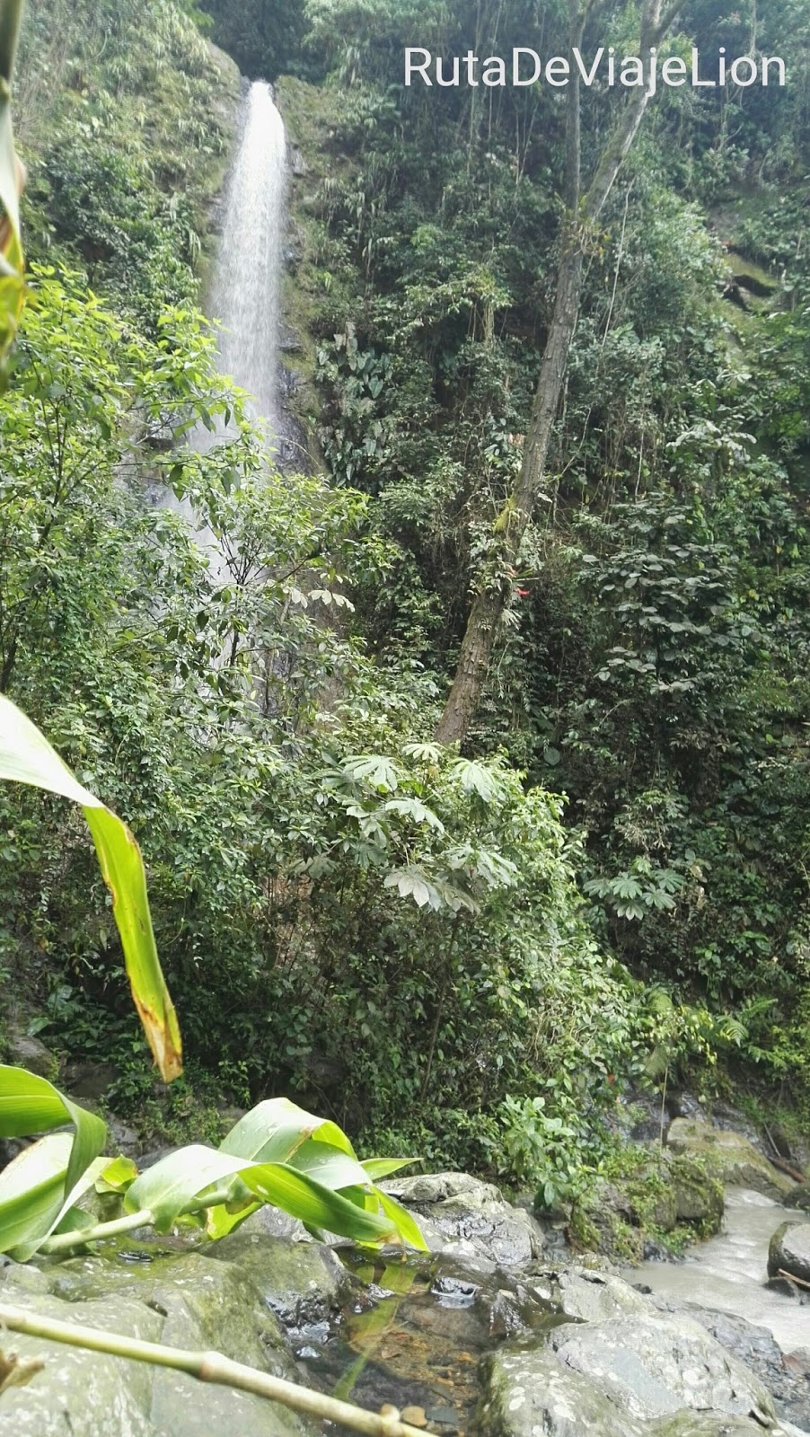 Cascada Chupal o silencio, llegar+PRECIO) RUTA VIAJE LION