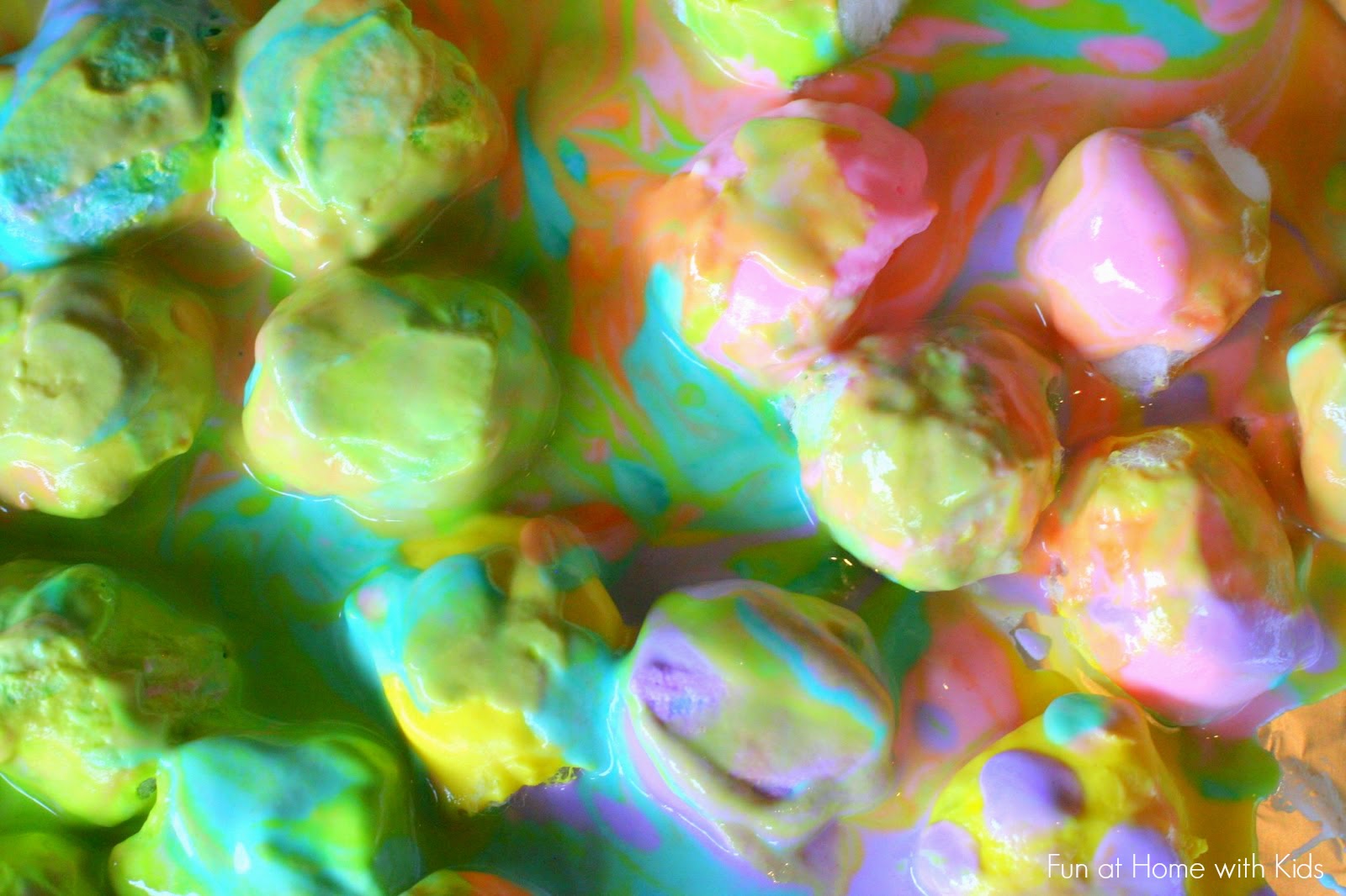 Baked Cotton Balls and Cotton Ball Sensory