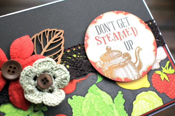 Don't Get Steamed Up Cards by Ulrika Wandler using Family Recipes Collection