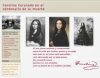 Visita nuestro site sobre Carolina Coronado. I Premio Joaquín Sama a la Innovación Educativa 2010