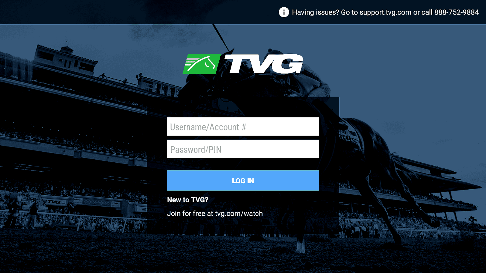 Tvg Horse Racing Network Horse Choices