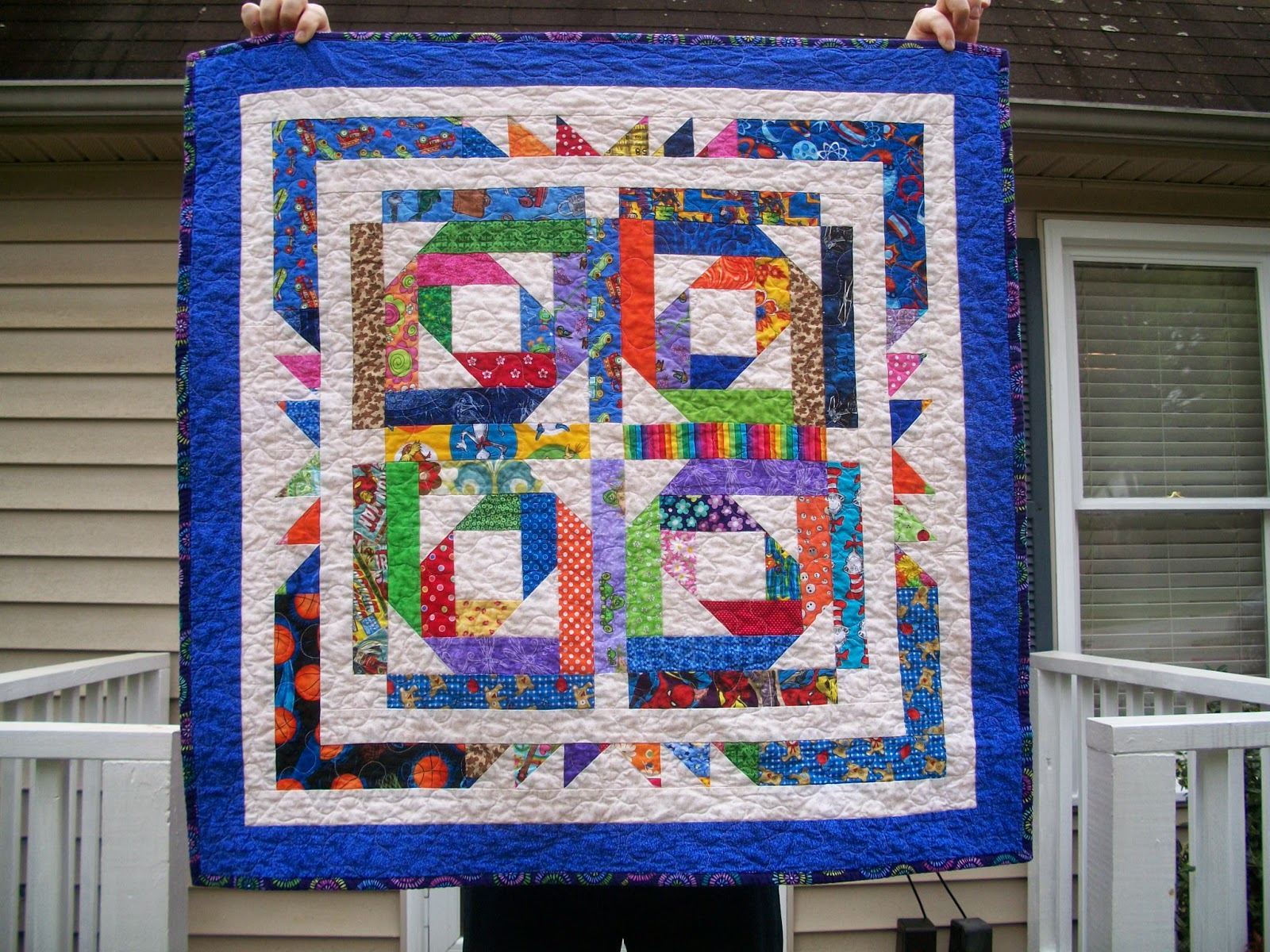 Sew Cook and Travel Two Finishes! A Pineapple Blossom Quilt and a Baby