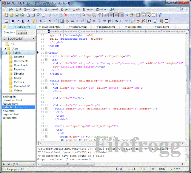 EditPlus-Text Editor 4.0.835 Full + Crack โปรแกรมแก้ไข HTML,PHP,JAVA