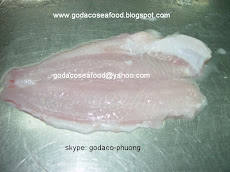 Semi-trimmed Basa Fillet / Semi trimmed Pangasius Fillet - Red meat off, fat on, belly on