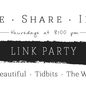 Create - Share - Inspire ~ Link Party #3