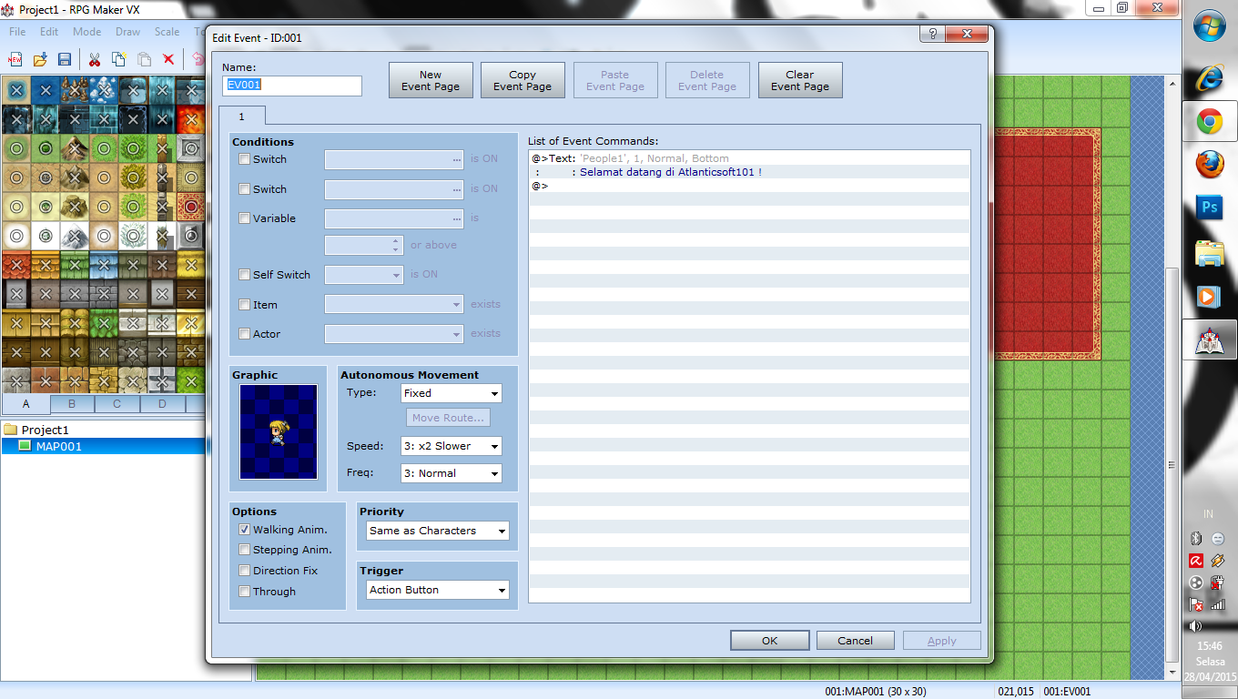 Scale editor. Scale editor