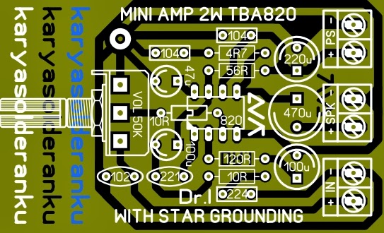Karya Solderanku: TBA820
