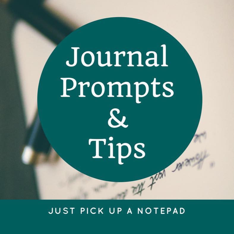Guided Journal Printable's | Just Write #JustPickUpANotepad