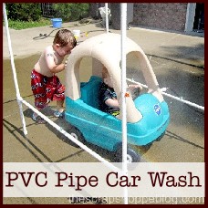 pvc pipe car wash