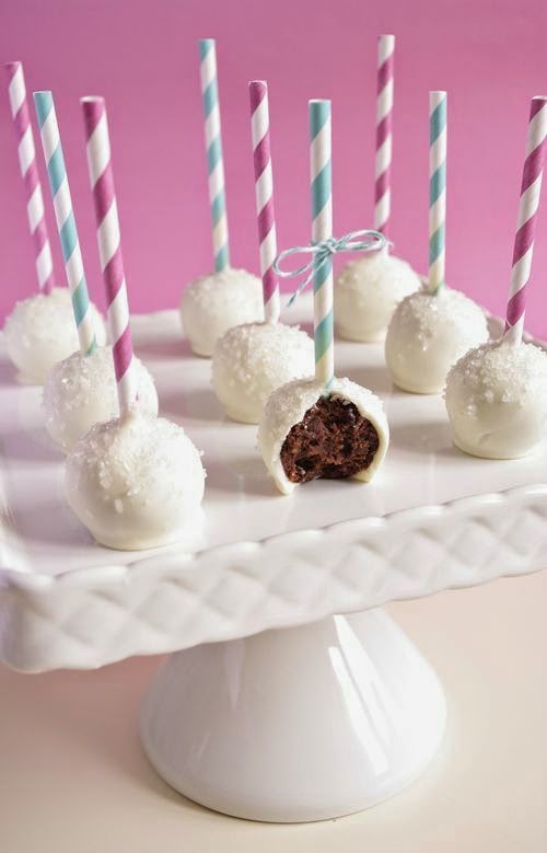 canudos de papel cake pop