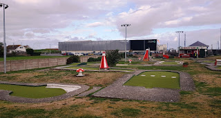 The Crazy Golf course in Prestatyn, Wales
