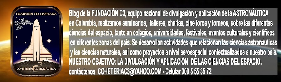 Comisión Colombiana de Cohetería y Astronautica C3 Colombian Commision of Rocketry and Astronautics