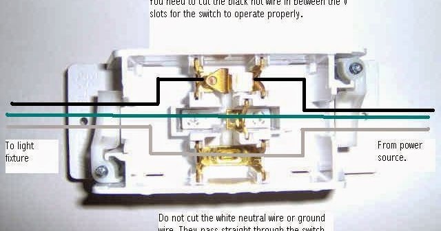 Mobile Home Repair DIY Help: Light Switch Wiring Diagram gfci switch wiring diagram 