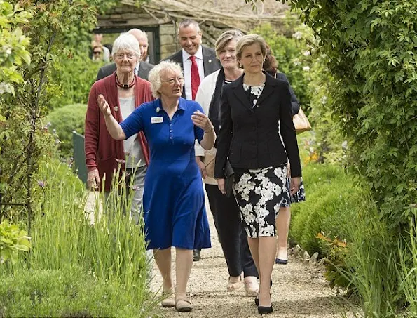The Countess of Wessex visits Cogges Manor Farm open a school for autistic children